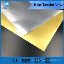 Film de transfert de chaleur en vinyle métallisé de taille personnalisée pour des conceptions complexes